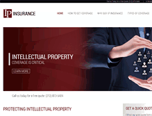 Tablet Screenshot of ipinsurance.com